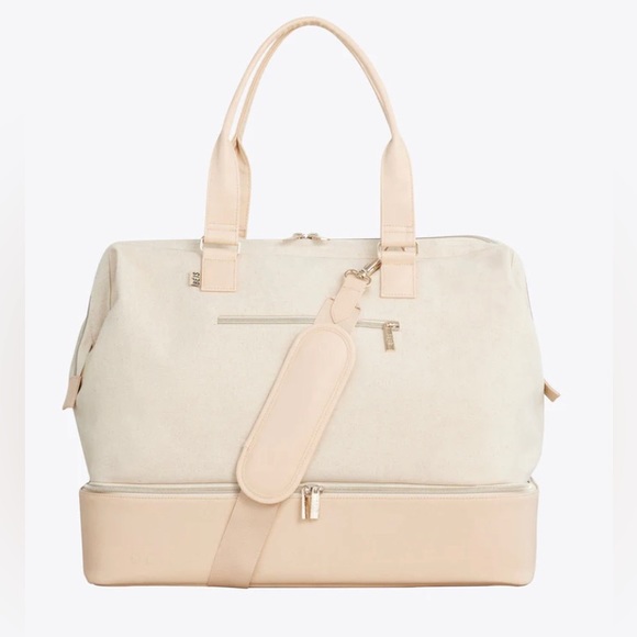 BEIS Handbags - BNIP BEIS The Weekender in Beige